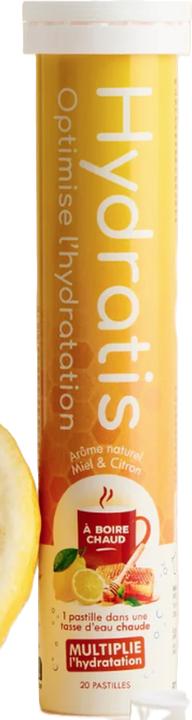 Produktbild Hydratis Brausetabl Honig- und Zitrone 20 Stk (20 x)