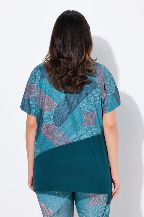 Produktbild Ulla Popken Funktionsshirt, oversized, Halbarm, recycelt (42, 44)