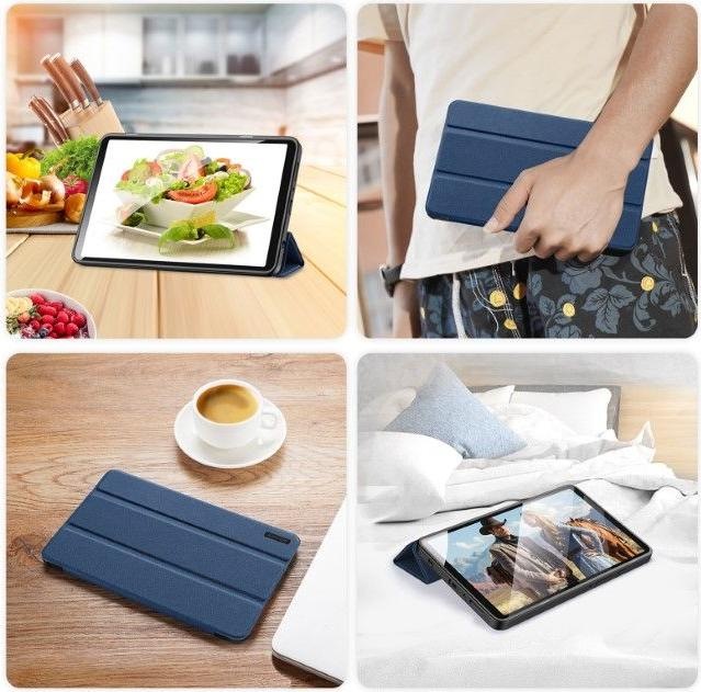 Actual product image Dux Ducis Domo Series Leather Book Cover Case (Galaxy Tab A9)