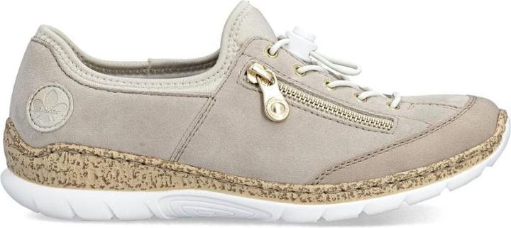 Image du produit Rieker Beige Damen-Slipper aus Leder (38)