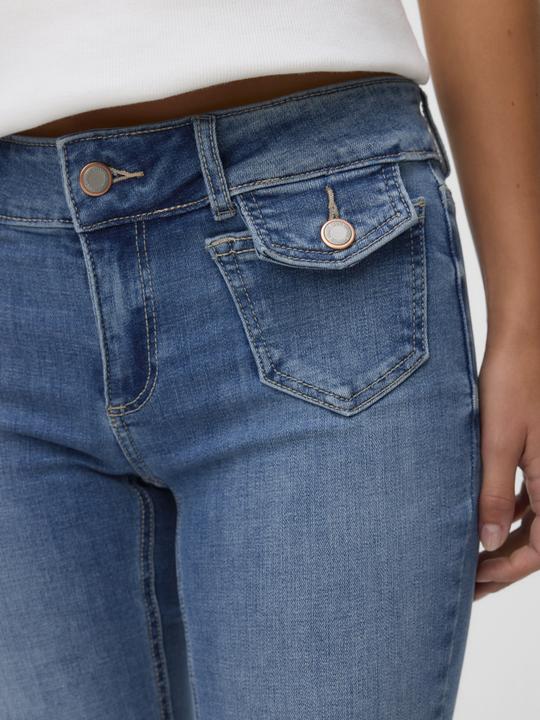 Actual product image Vero Moda VMJEAN Niedrige Taille Ausgestellt Jeans Ausgestellt (34)