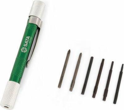 Immagine prodotto SATA Set di cacciaviti Mini 6 pezzi con lame intercambiabili