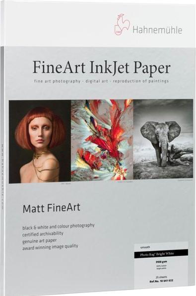 Image du produit Hahnemühle Photo Rag A 2 Bright White, 310 g, 25 feuilles (310 g/m², A2, 25x)