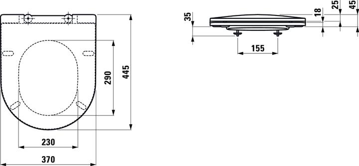 Actual product image Laufen Pro Slim