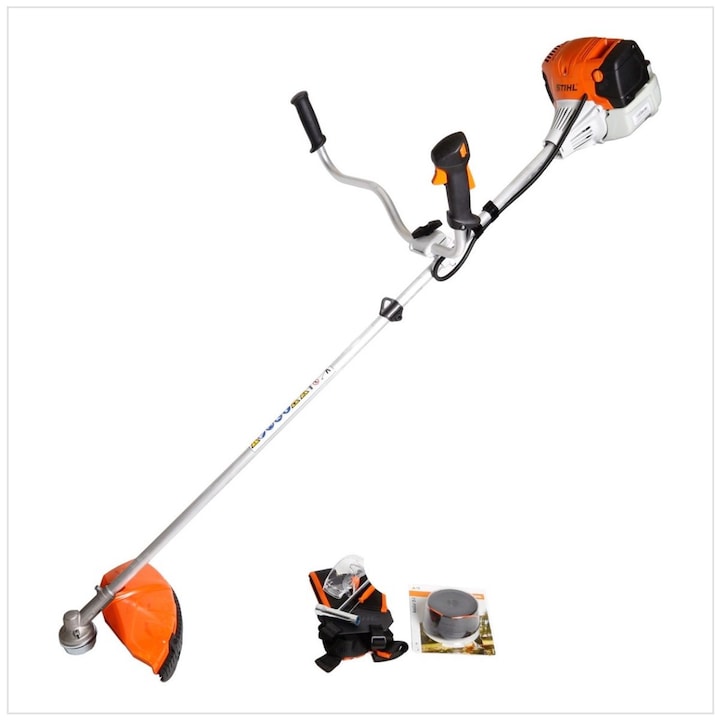 Produktbild Stihl FS 131 Motorsense Freischneider 1,4 kW / 1,9 PS 4-Mix-Motor mit Zweihandgriff (Metallschneideblatt)
