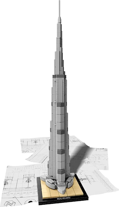 Actual product image LEGO Architecture Burj Khalifa (21055, LEGO Architecture)