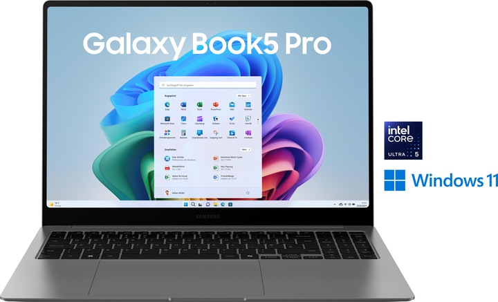Productafbeelding Samsung Galaxy Book5 Pro (16", Intel Core Ultra 5 226V, 16 GB, 512 GB, NL)