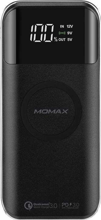 Actual product image Momax Q.POWER AIR 2+ Wireless External Battery Pack 20,000mAh (PD 18W + QC3.0 + 10W Wireless)