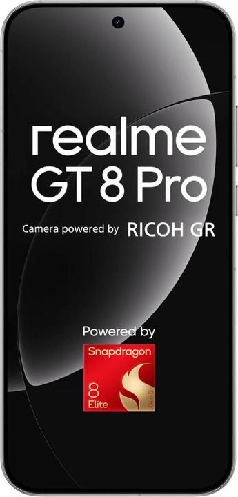 Actual product image realme GT 8 Pro (512 GB, DIARY WHITE, 6.79", Dual SIM, 5G)