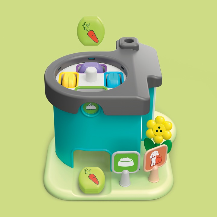 Produktbild Playmobil 71136 1.2.3: Tierpension mit Futterspender (71136, Playmobil 1.2.3)