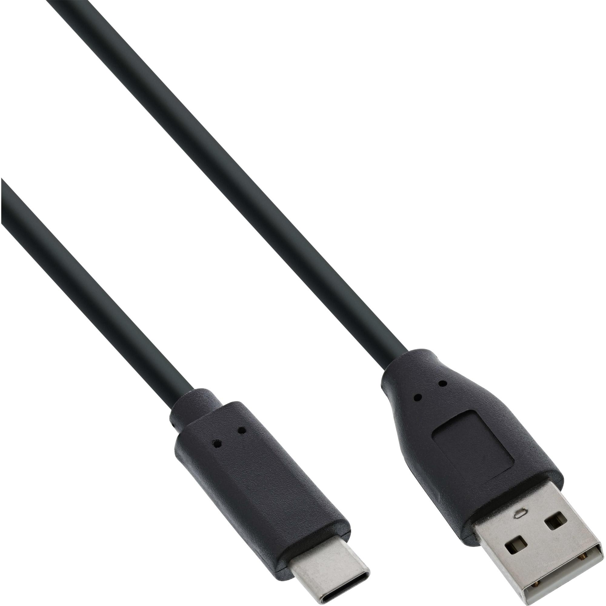 InLine USB C—Usb A (5 m, USB 2.0), USB Kabel