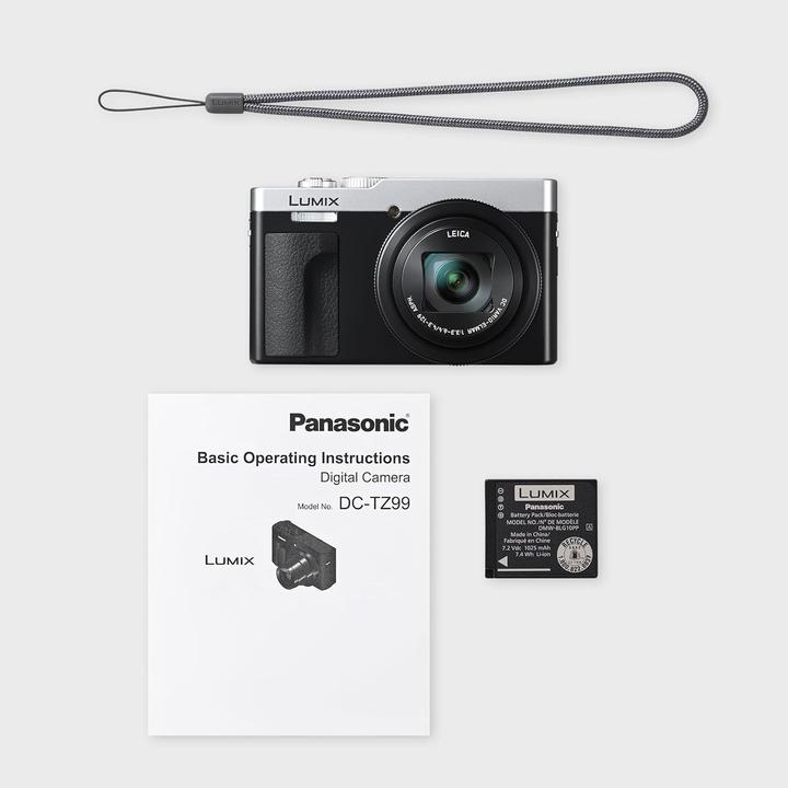 Actual product image Panasonic DC-TZ99E-S (4.3 - 129 mm, 20.30 Mpx)