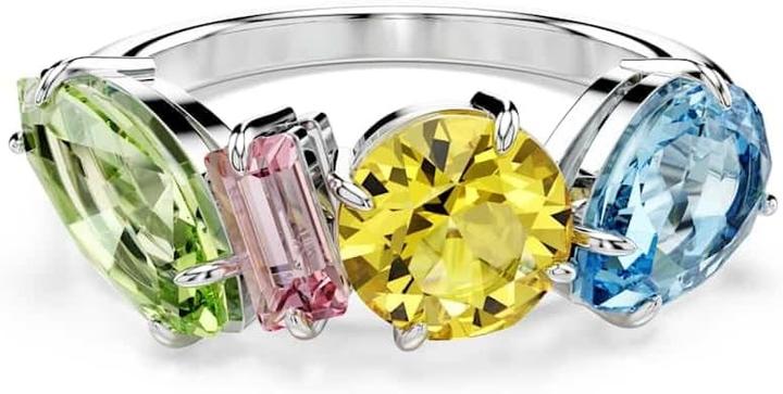 Actual product image Swarovski Gema Cocktail Ring Various cuts Multicoloured (55)