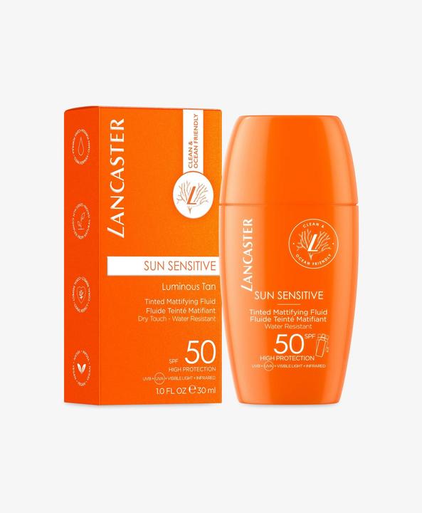 Actual product image Lancaster Sunp Sensitive Fluide Sun Protection Factor 50 (SPF 50, 30 ml)