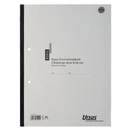 Format Ursus Style Rechnungsbuch DIN A4 Liniert Weiss 850/2 (50x) (850/2)