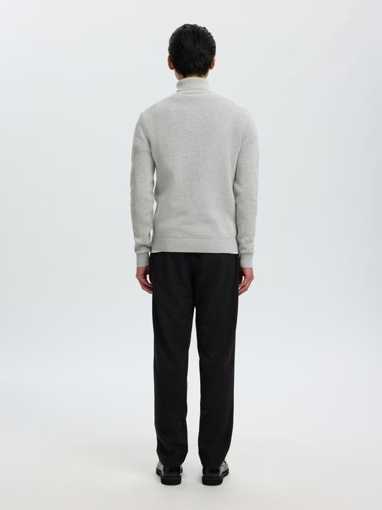 Actual product image Selected Slhdane Ls Knit Structure Roll Neck Noos (S)