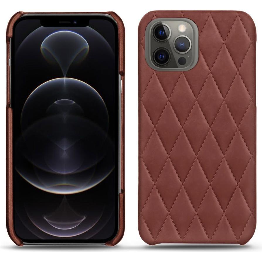 Noreve Lederschutzhülle (Apple iPhone 12 Pro Max), Smartphone Hülle, Rot