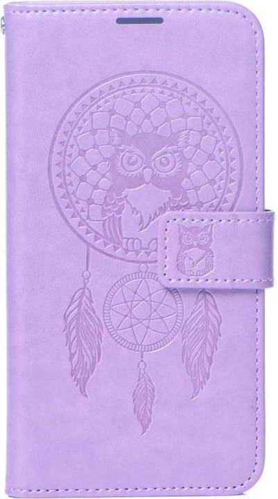 Produktbild OEM Back panel cover MEZZO Book case for SAMSUNG A16 5G dreamcatcher purple (Samsung Galaxy A16 5G)