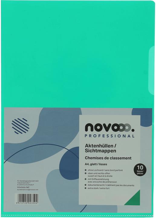 Produktbild Novooo Pro Sichtmappen 150my A4 (A4, 10 x)