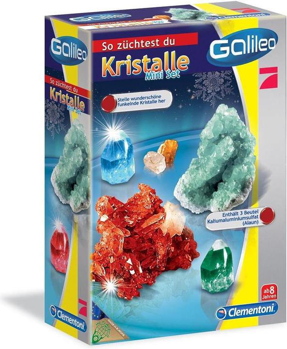 Actual product image Clementoni Snow crystals science game