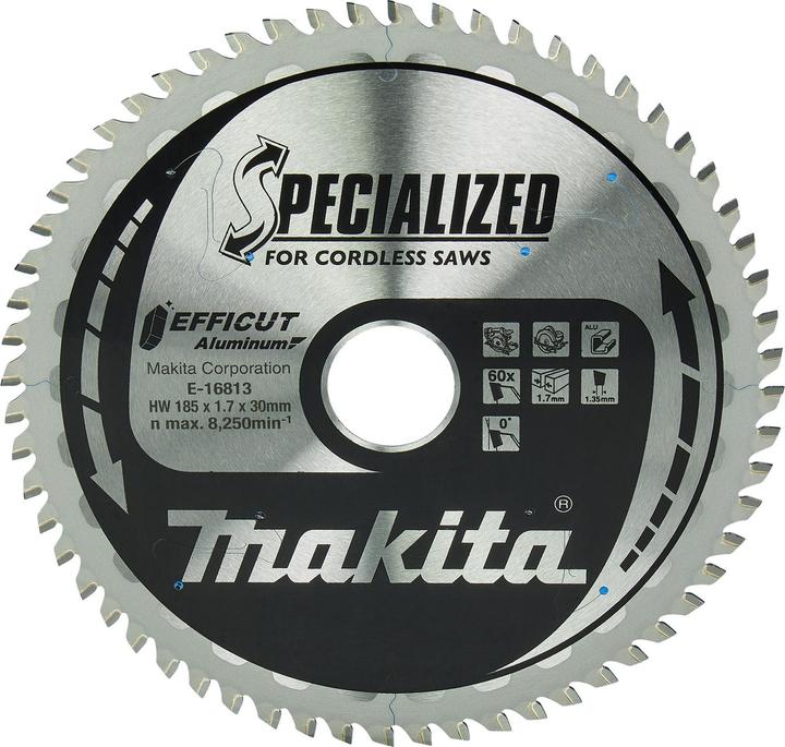 Productafbeelding Makita E-16813 EFFICUT zaagblad 185x30x60