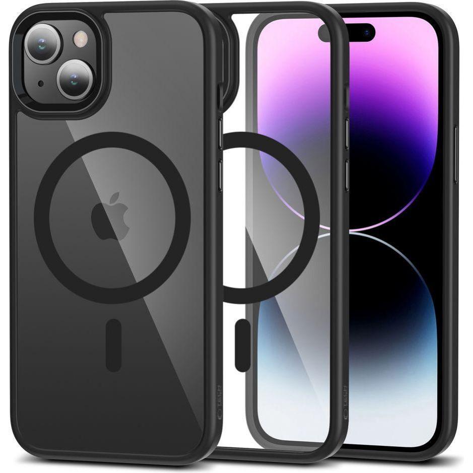 Tech-Protect MagMat (Apple iPhone 15), Smartphone Hülle, Transparent