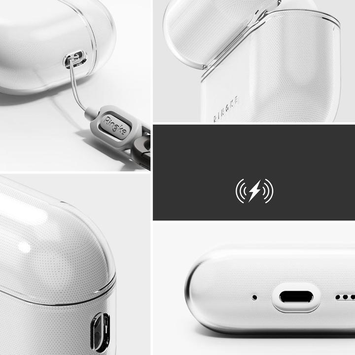 Image du produit Ringke - Protection Case Air Series - for AirPods Pro 3 - Clear (Couvercle de l'étui de chargement)