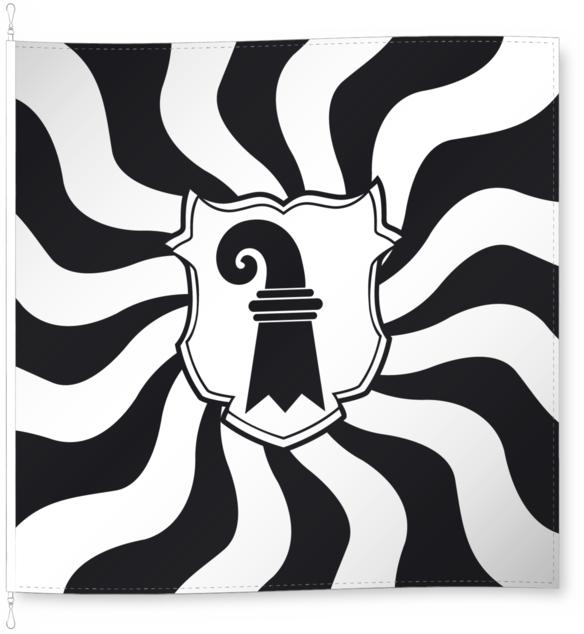 Actual product image Alpenfahnen Basel city (150 x 150 cm)