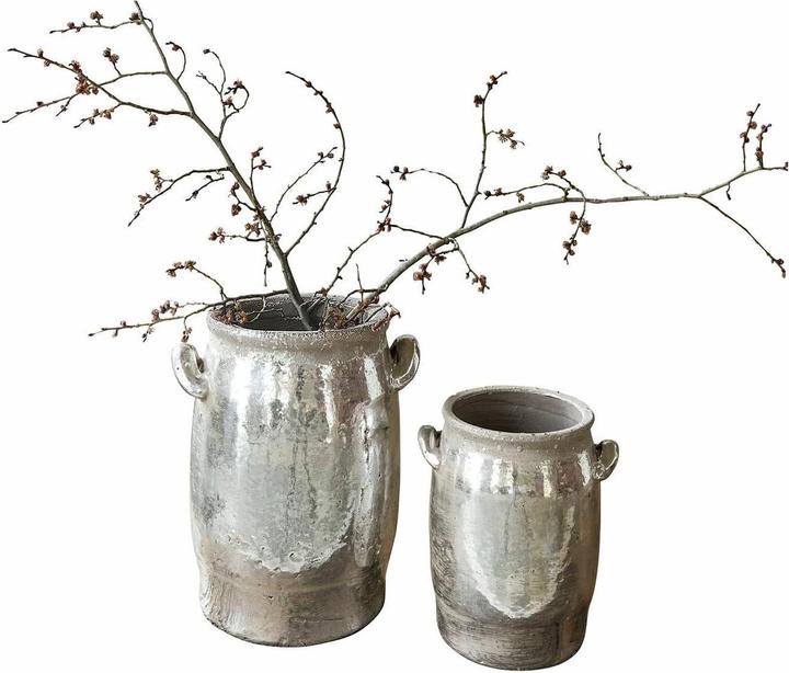 Image du produit Loberon Vase Eleganteque set de 2 pièces argenté (2 x, 4 l)