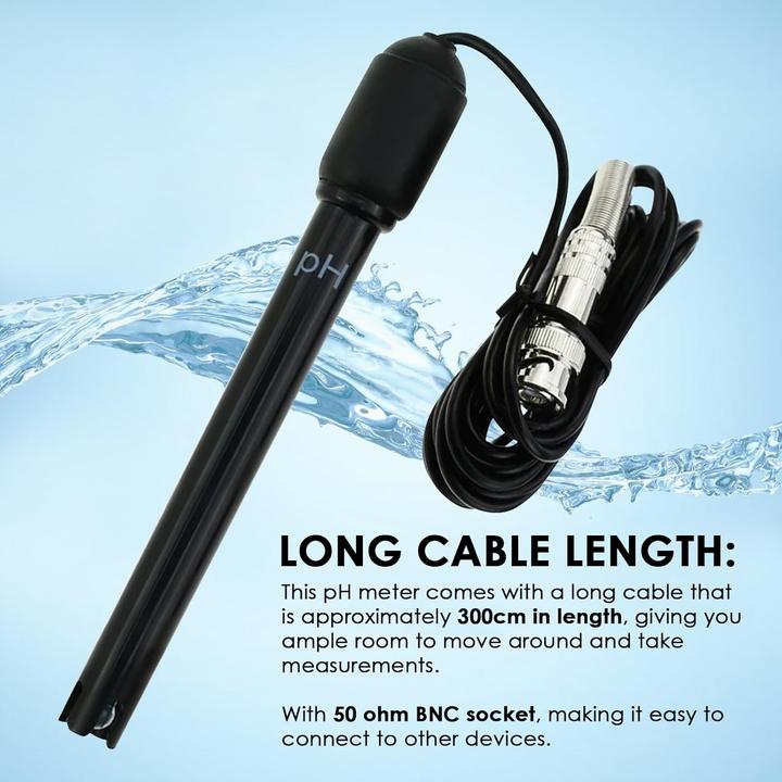 Produktbild Tekcoplus pH-Elektrode mit BNC Kabel