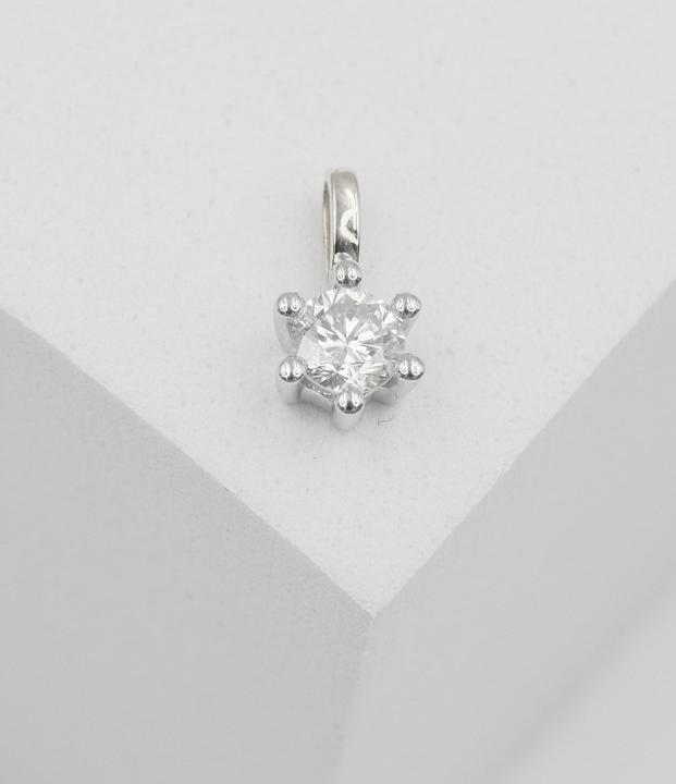 Image du produit Muau Pendentif monture 6 poignées (Or blanc 750)