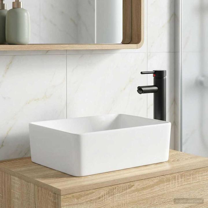 Actual product image vidaXL Badezimmerwaschbecken (305 mm, 405 mm)