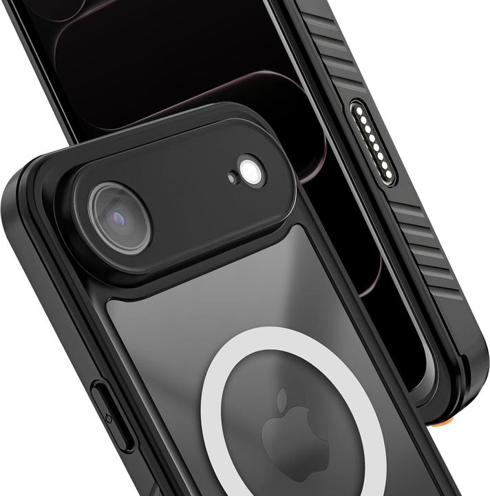 Image du produit 4smarts Hülle, Housse, Apple, iPhone 17 Air, 16,8 cm (6.6"), Noir, Transparent (Apple iPhone 17)