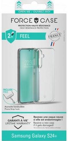 Produktbild Force Case Schutzhülle für Galaxy S24 Plus Verstärkt FEEL System Tryax 3D-Einsätze (Samsung Galaxy S24+)