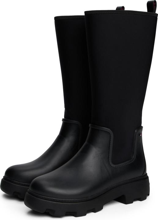 Actual product image Tommy Hilfiger Flag Long Warm Lining Rain Boots (37)