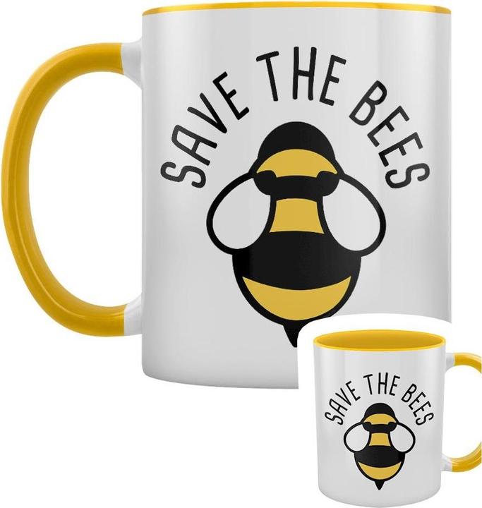 Grindstore Kaffeebecher Save The Bees Zweifarbig