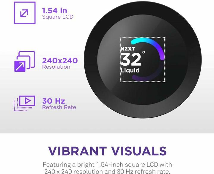 Produktbild NZXT Kraken Plus RGB 360 (schwarz)