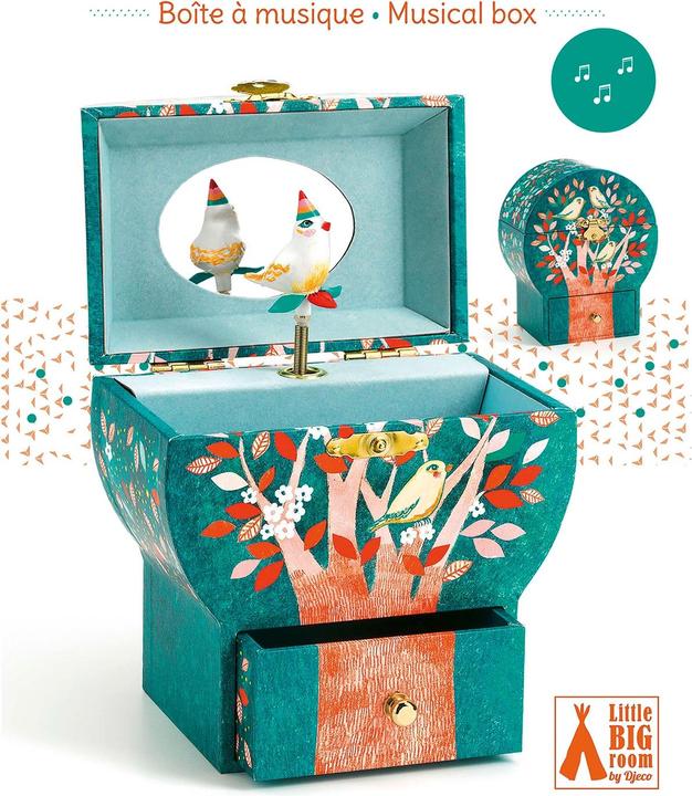 Image du produit Djeco Boîte à musique oiseau