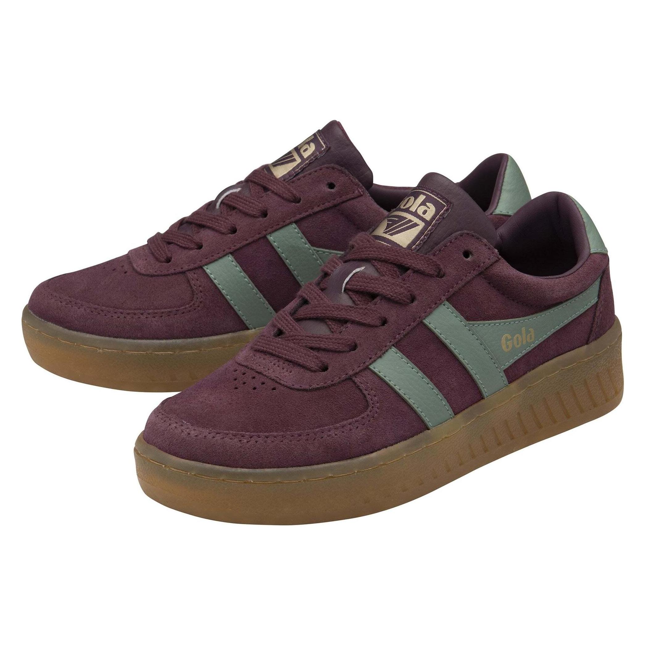 Gola, Damen, Sneakers, Grandslam Suede, Mehrfarbig, Grün, Braun, (36)