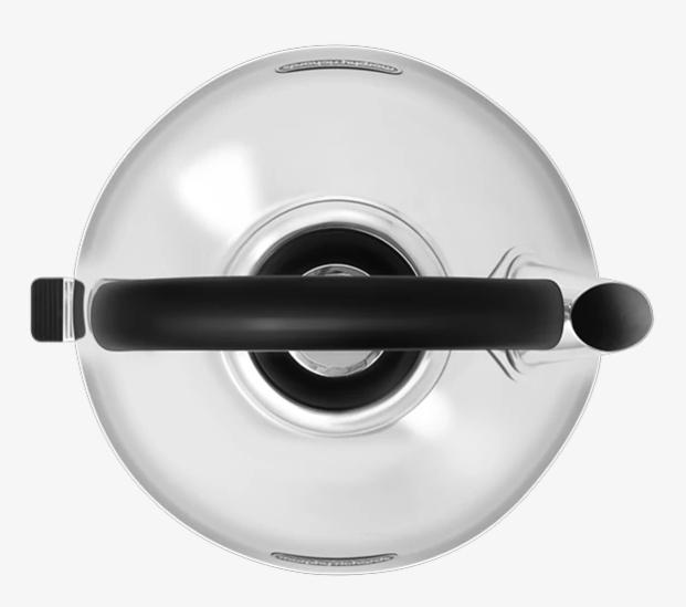 Produktbild Morphy Richards Venture Retro Pyramid, 1.5 L, 3000 W, Silver, Chrome, Stainless steel, Water level i (1.50 l)