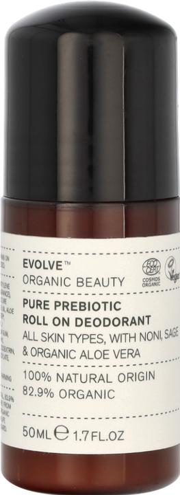 Actual product image Evolve Organic Beauty Pure Prebiotic Roll-On Deodorant (Roll-on, 50 ml)