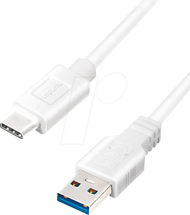 Productafbeelding LogiLink USB C – USB A (3 m, USB 3.0)