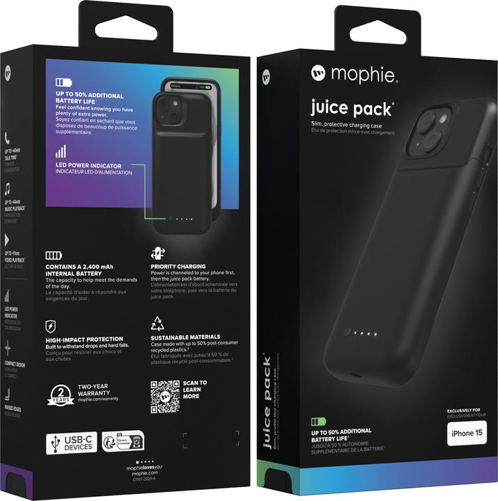 Productafbeelding mophie Sappakket (Apple iPhone 15)