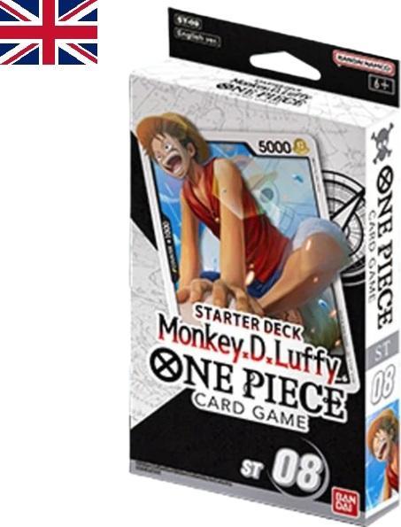 Produktbild One Piece - Starter Deck - Monkey D. Luffy - ST-08 - Englisch (Englisch, Deck)