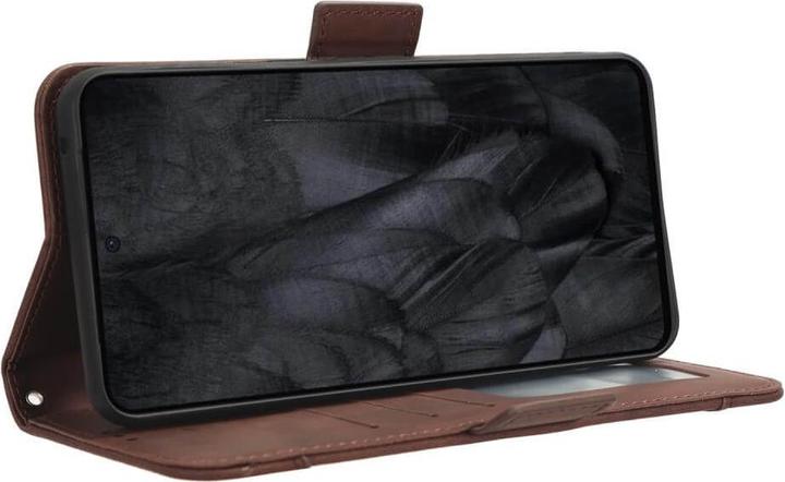 Produktbild Cover-Discount Google Pixel 8 Pro - Etui mit vielen Kartenfächer braun (Google Pixel 8 Pro)