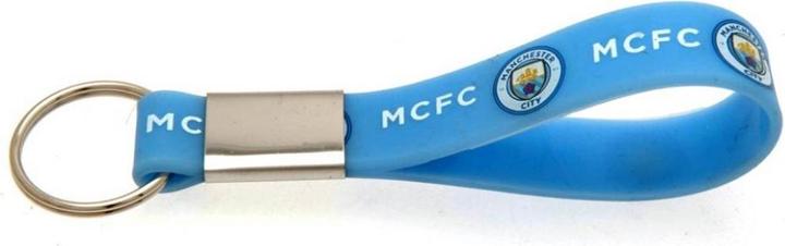 Actual product image Manchester City FC Silicone Keyring