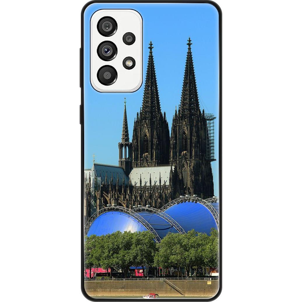 König Design Hülle Handy Schutz für Samsung Galaxy A73 5G Case Cover Tasche Bumper Etuis TPU (Samsung Galaxy A73 5G), Sm...