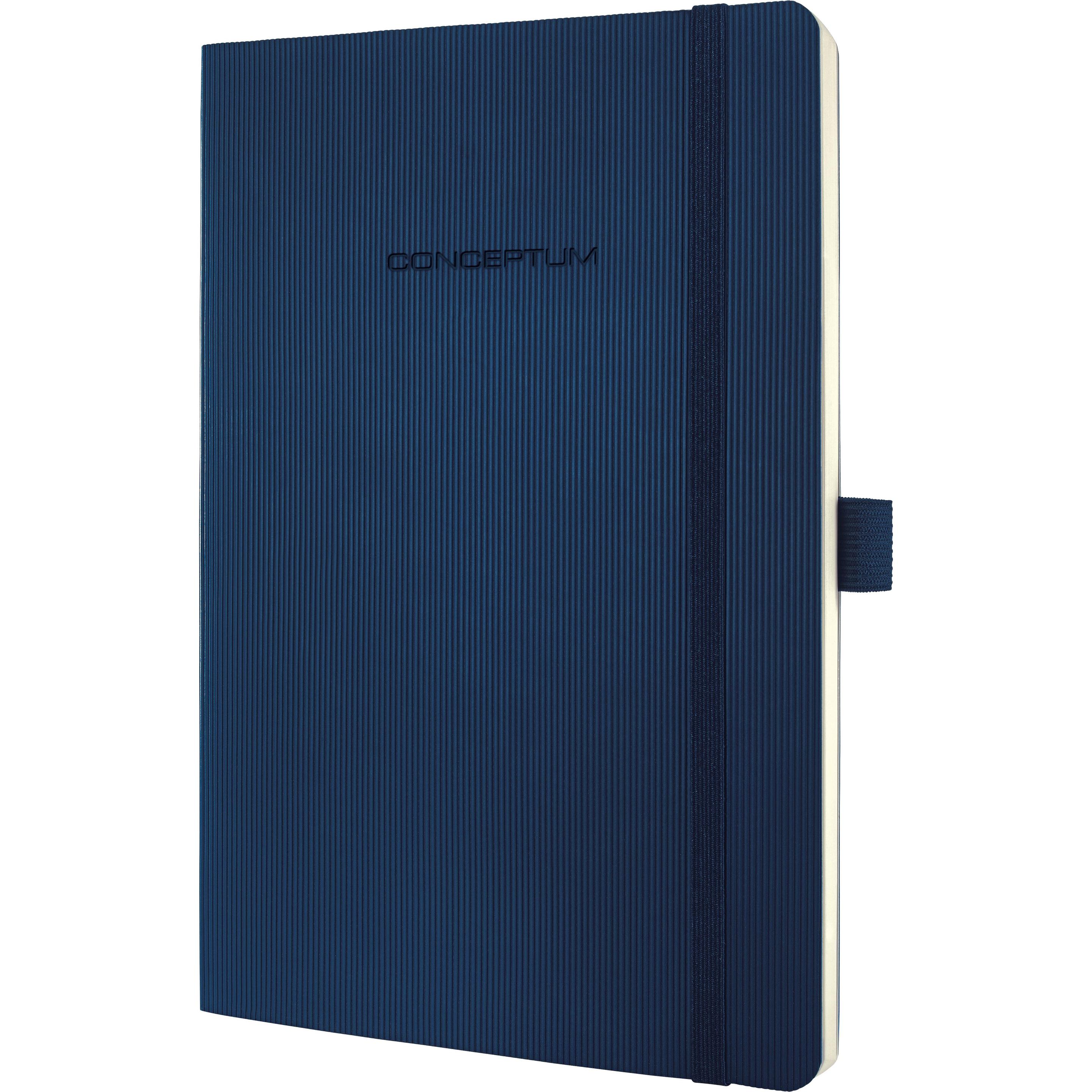 Sigel, Heft + Block, Notizbuch CONCEPTUM Softcover Softwave (A5, Liniert, Weicher Einband)