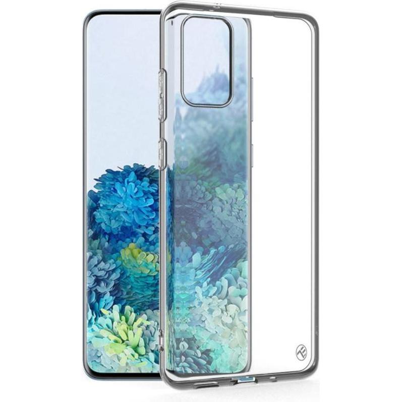 Tellur Cover Basic Silicone for Samsung S20 Plus transparent (Samsung Galaxy S20+), Smartphone Hülle, Transparent