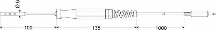 Produktbild Greisinger Luftfühler GLF 175 -70 bis 200